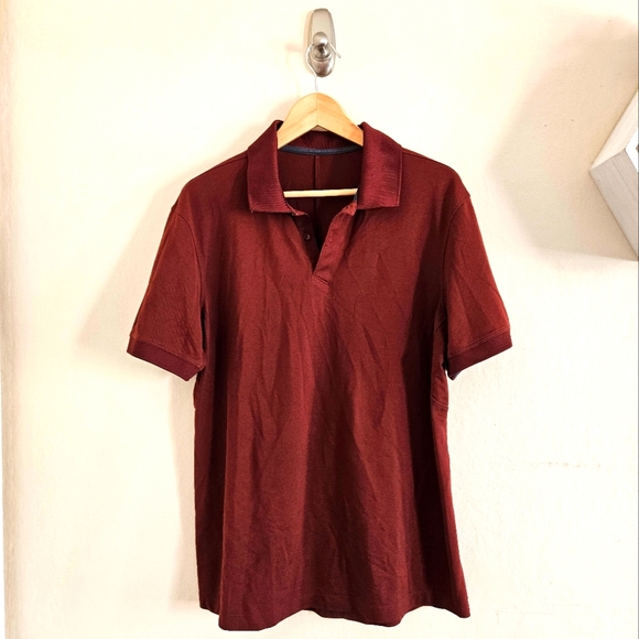 lululemon athletica Other - 2 - Lululemon Mens Lightweight Breathable Vented Polo Shirts, sz L